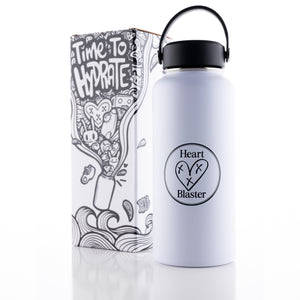 HB Insulated Water Bottle (white)
